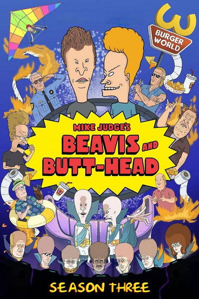 Mike Judge's Beavis and Butt-Head Season 3 TV Show No.2 Poster