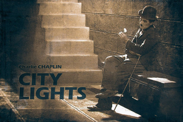 City Lights (1931) Film Poster – My Hot Posters