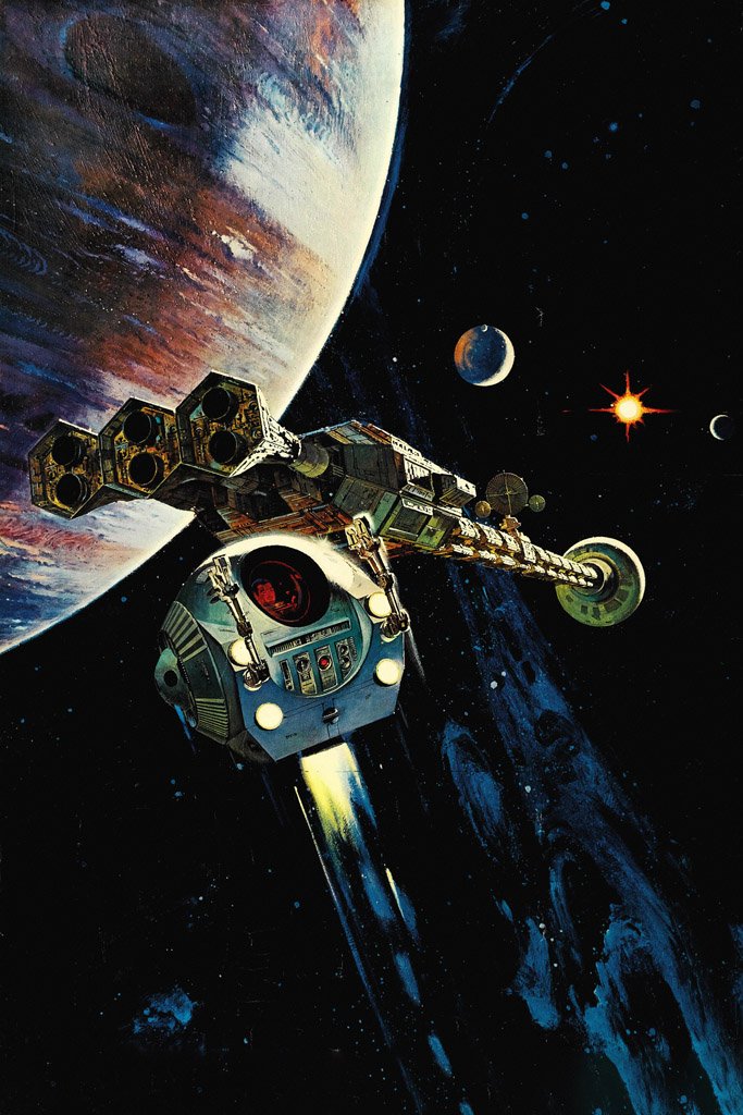 A Space Odyssey (1968) Film Poster