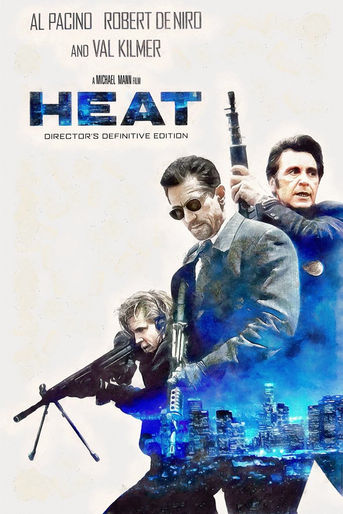 Heat (1995) Movie Poster
