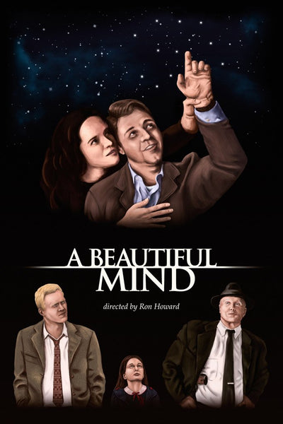 A Beautiful Mind (2001) IMDB Top 250 Poster – My Hot Posters