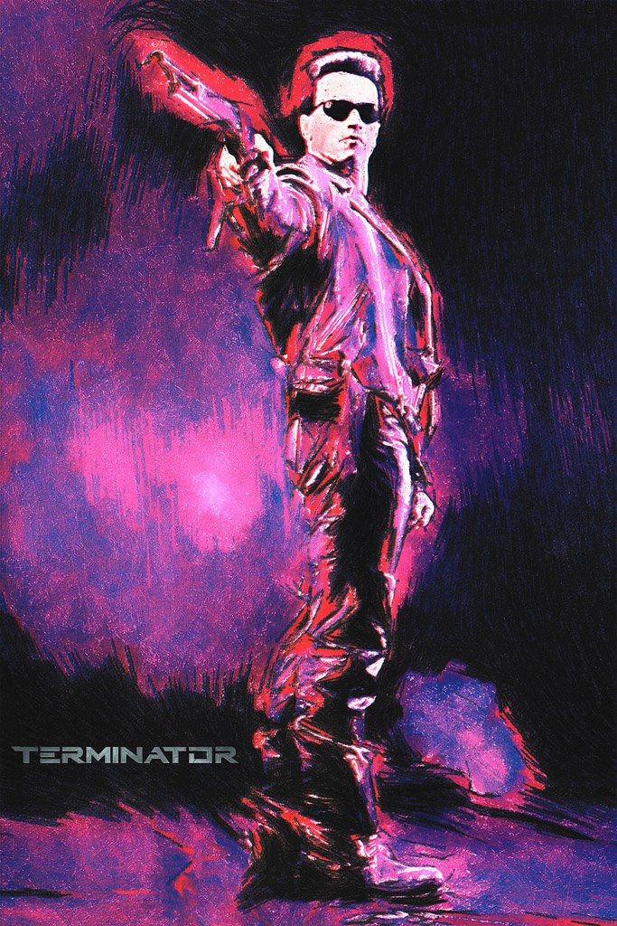 The Terminator (1984) Film Poster