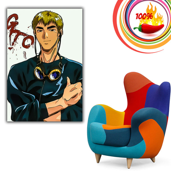 Great Teacher Onizuka Anime Art Poster – My Hot Posters
