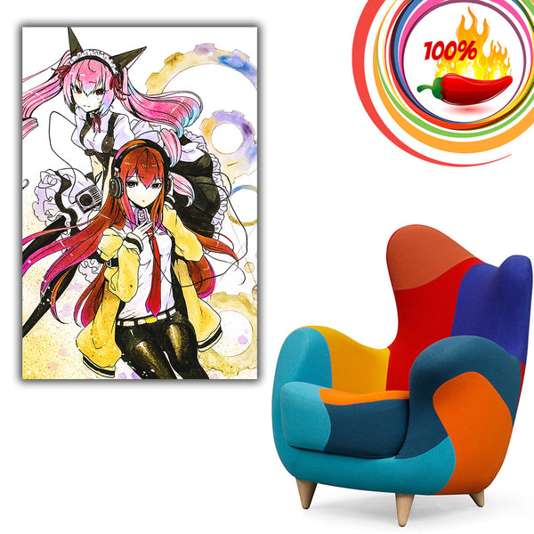 Steins Gate Kurisu Manga Anime Poster – My Hot Posters