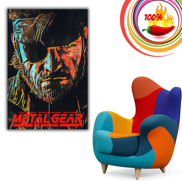 Metal Gear Solid (20/20) Poster – My Hot Posters