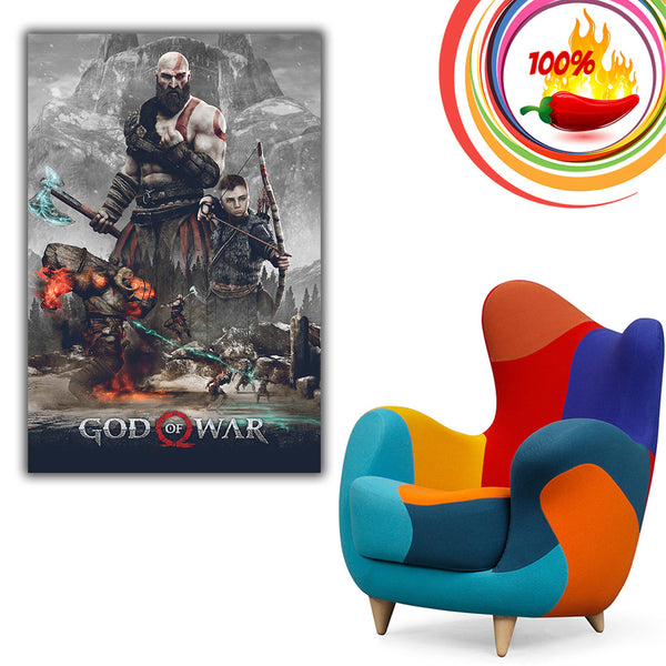 God of War Game 2018 Poster – My Hot Posters