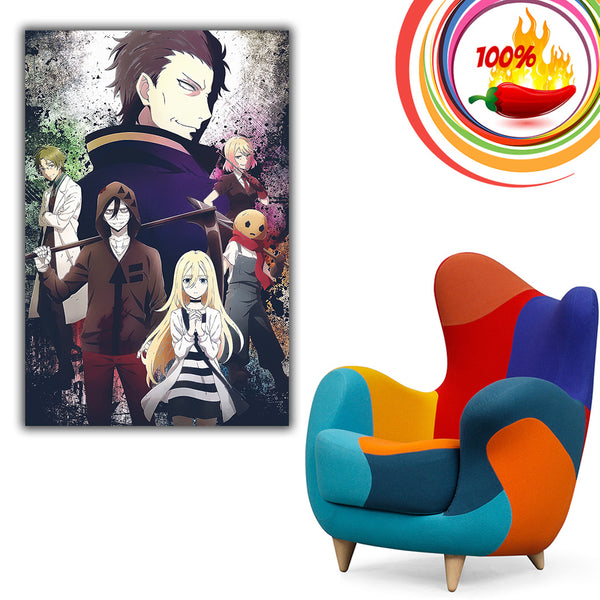 Anime Satsuriku no Tenshi Angels Of Death manga Wall Scroll Poster  cosplay8x11