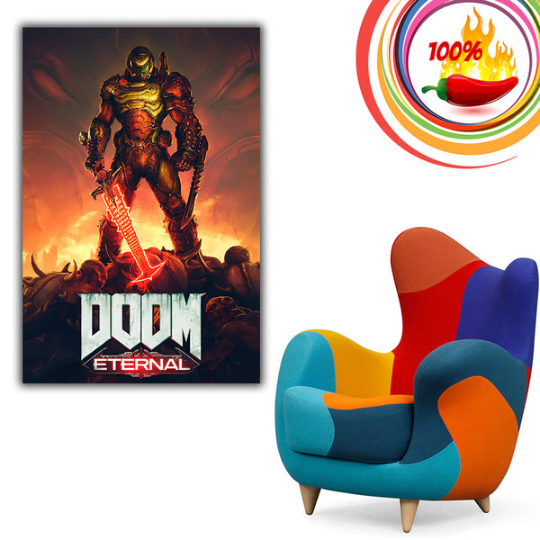 Doom Eternal Game Poster – My Hot Posters