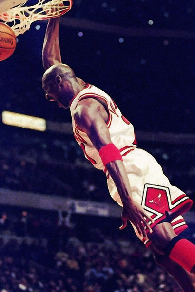 Michael Jordan MJ Last Shot Basketball Poster – My Hot Posters