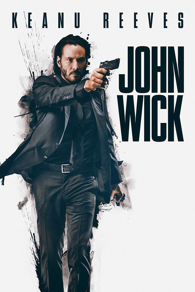 Keanu Reeves John Wick Movie Poster