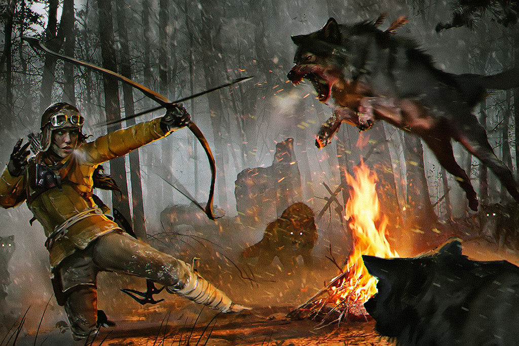 Rise Of The Tomb Raider Lara Croft Poster