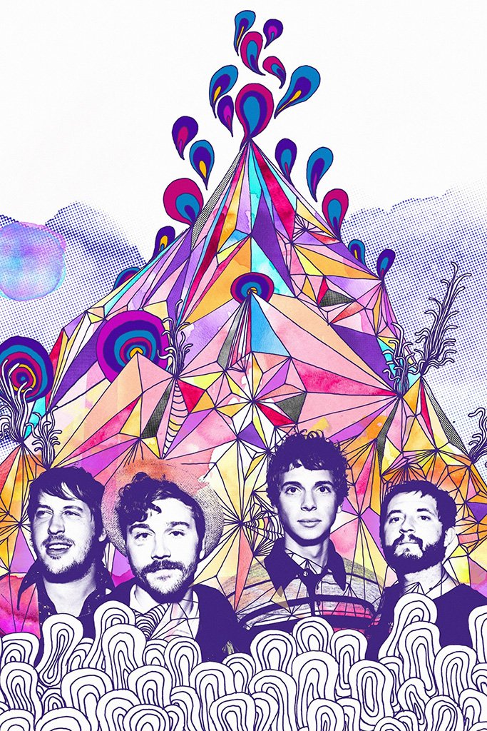 Portugal. The Man Art Poster
