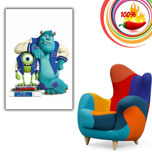 monsters inc chair Monsters, Inc. (2001) Film Poster – My Hot Posters