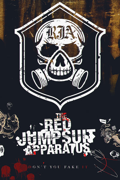 The Red Jumpsuit Apparatus Pop Punk Band Poster – My Hot Posters