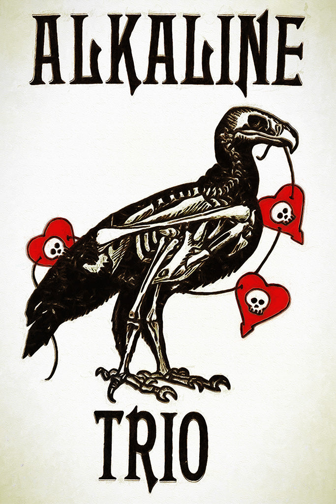 Alkaline Trio Pop Punk Band Poster