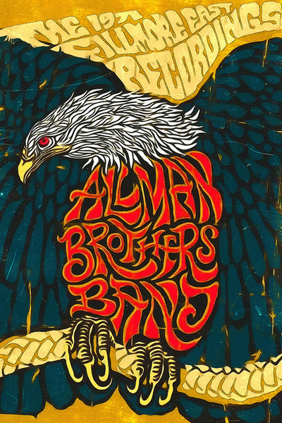 The Allman Brothers Band Poster – My Hot Posters