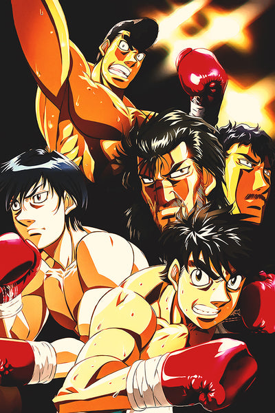 Hajime No Ippo New Challenger Rising Boxing Anime Wall Art Home - POSTER  20x30