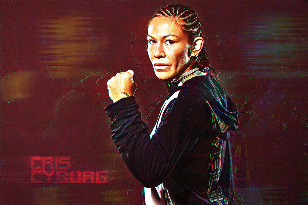 Cris Cyborg MMA Sport Poster