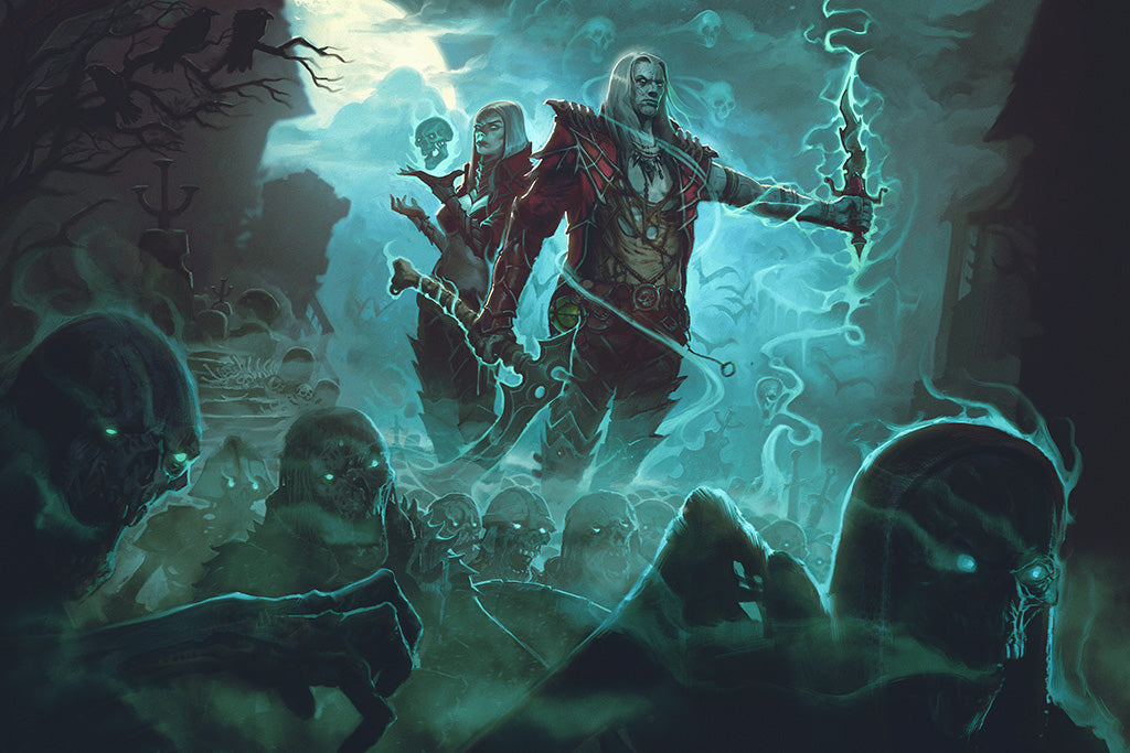 Diablo III Rise Of The Necromancer Game Poster
