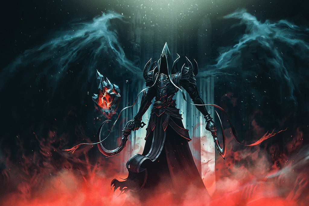 Diablo III Rise Of The Necromancer Game Poster