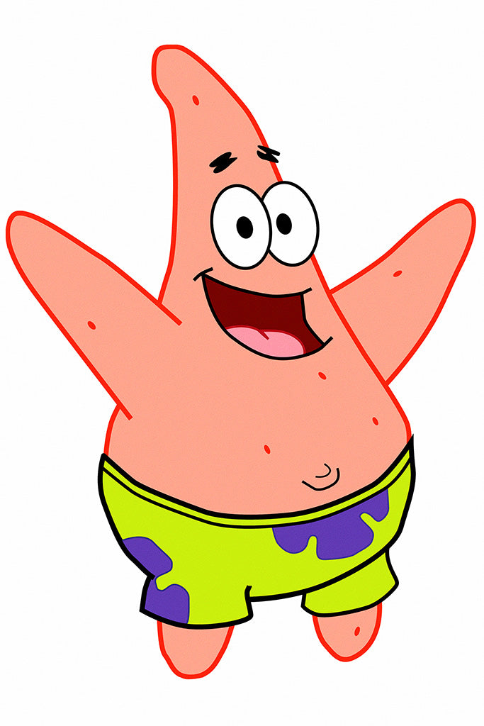 SpongeBob Patrick Star Animated Series Poster
