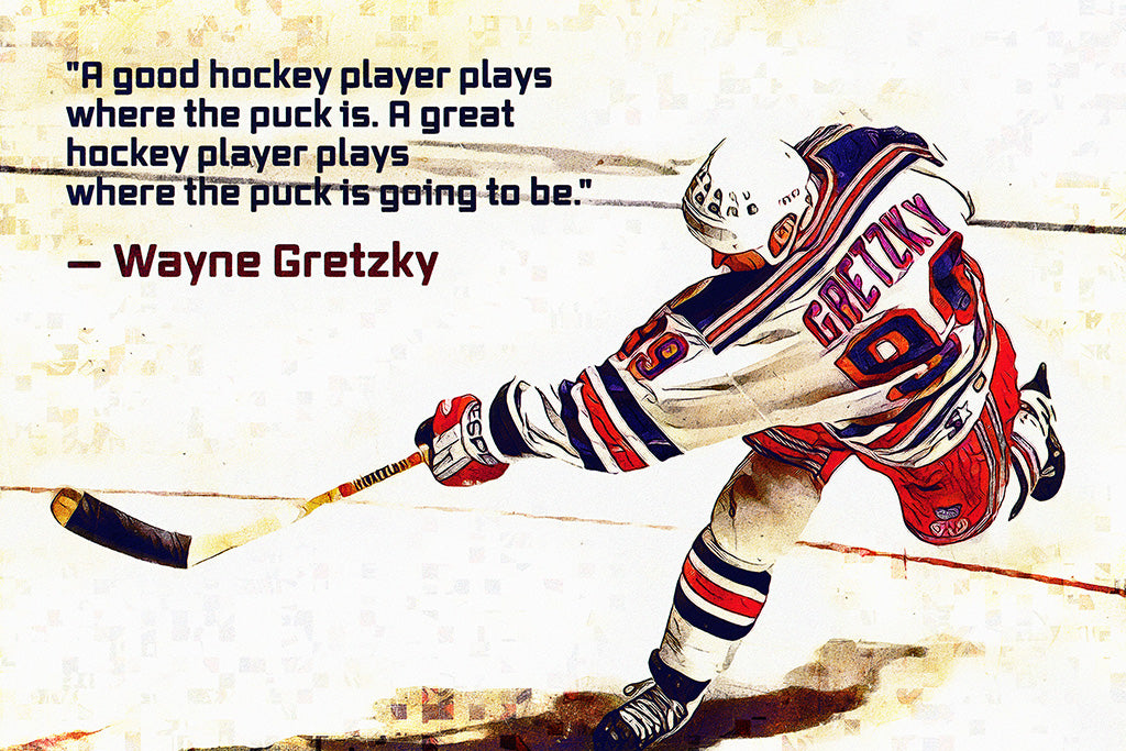 Wayne Gretzky Quotes Poster