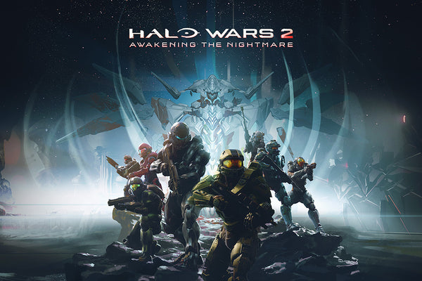 Halo Wars Awakening the Nightmare Game Poster – My Hot Posters
