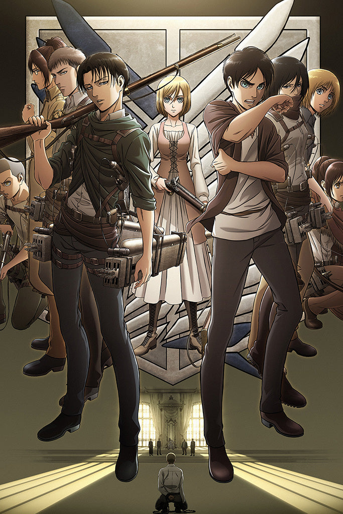 Shingeki no Kyojin Season 3 Anime Poster