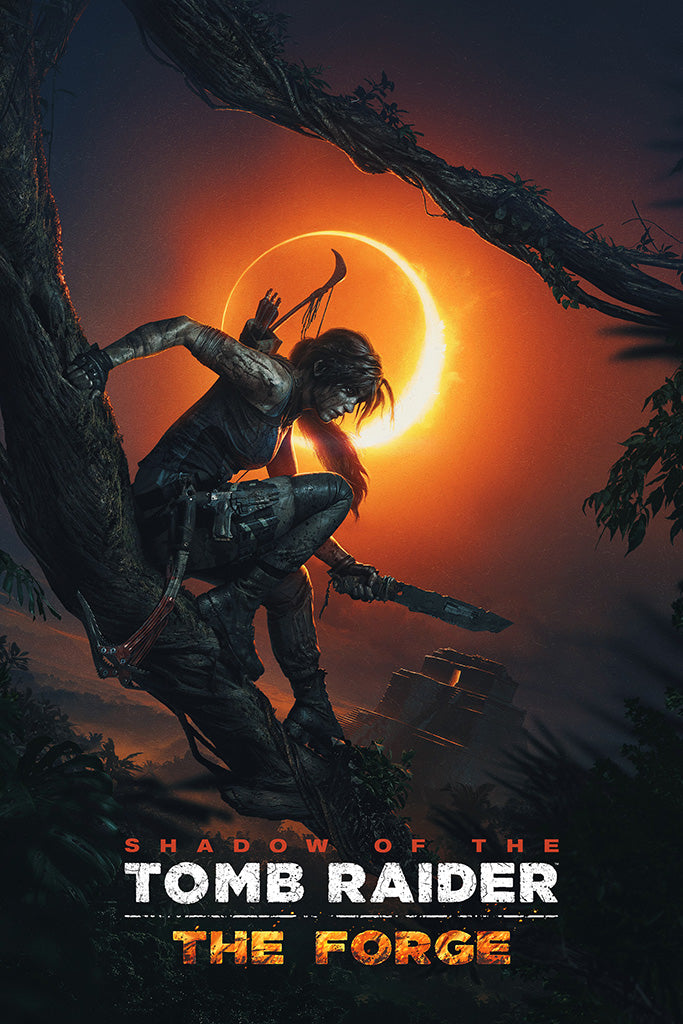 Shadow of the Tomb Raider The Forge DLC Game Poster