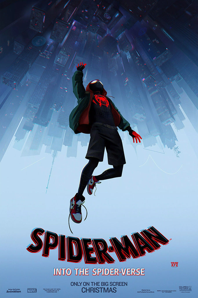 Spider Man Into The Spider Verse Poster