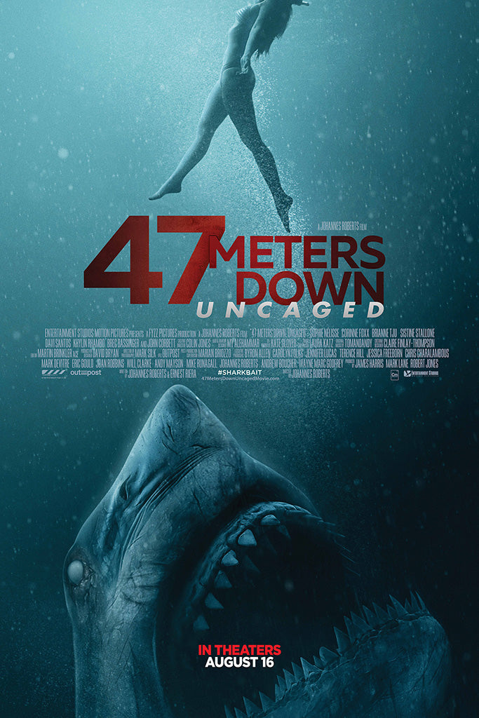 47 Meters Down Uncaged Poster