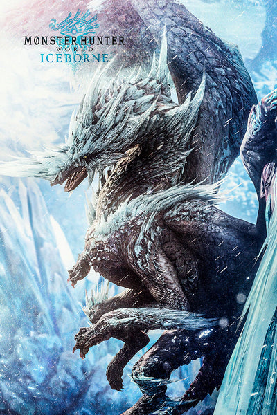 mhw iceborne monsters Monster Hunter World Iceborne Poster