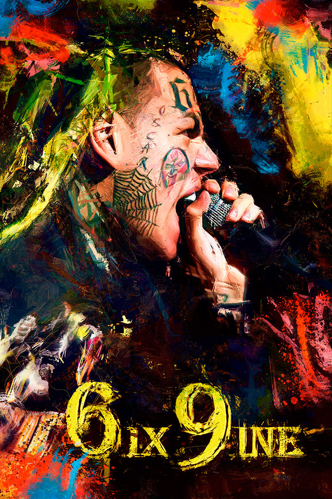 6ix9ine Sixnine Poster