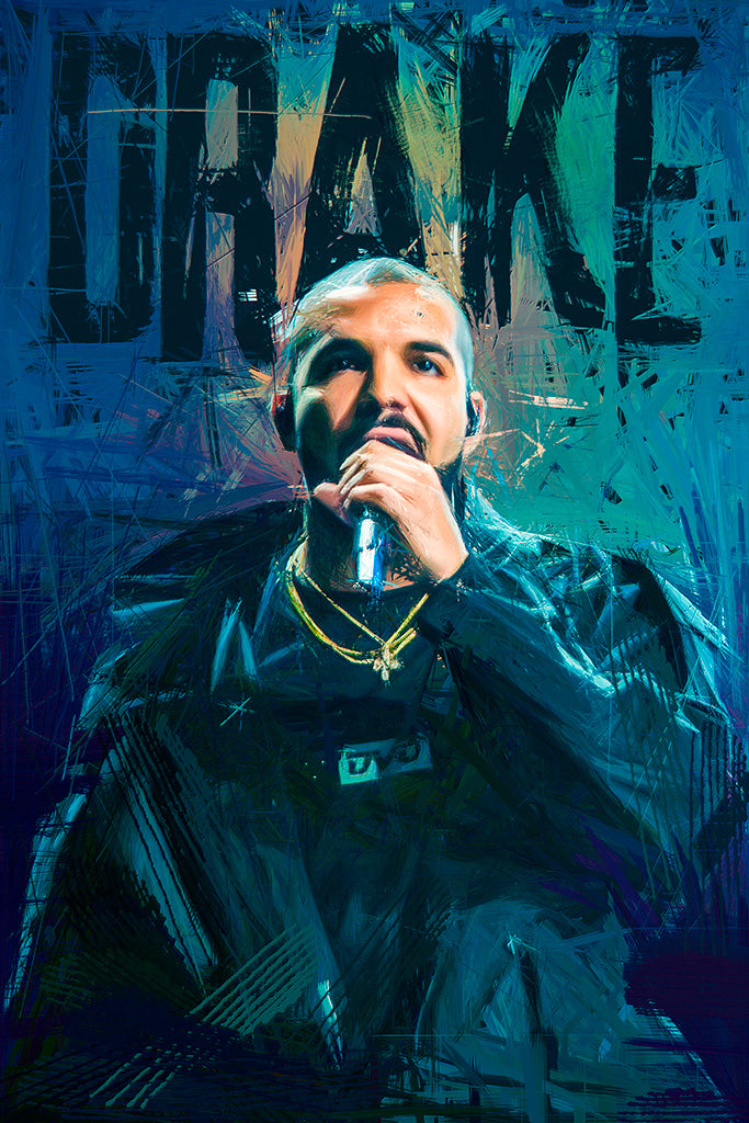 Drake Art Poster