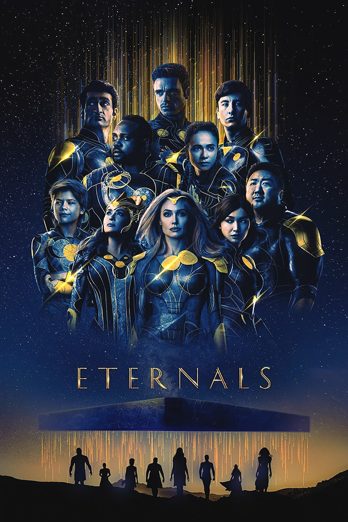Eternals Movie Film Poster
