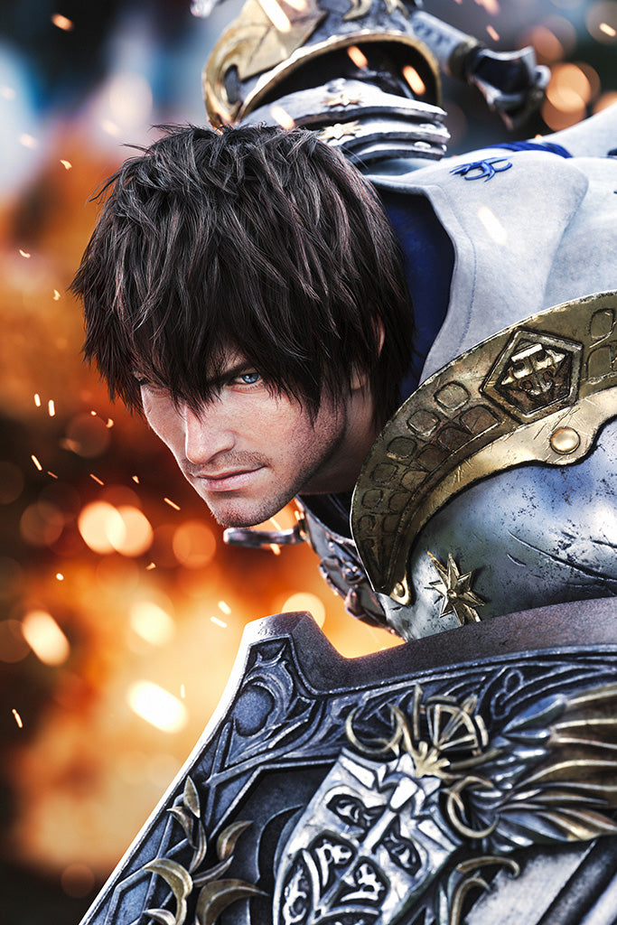 Final Fantasy XIV Endwalker Video Game Poster