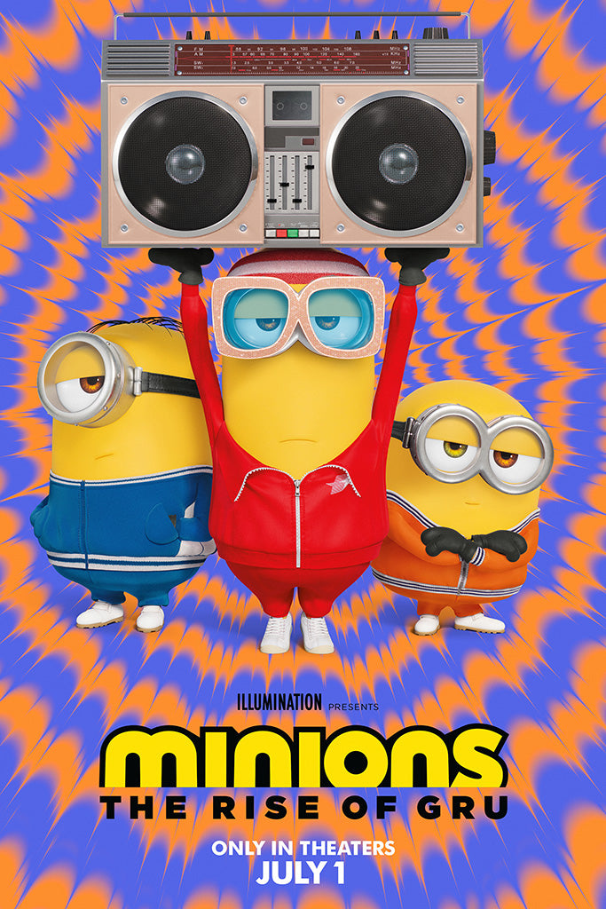 Minions The Rise of Gru Poster
