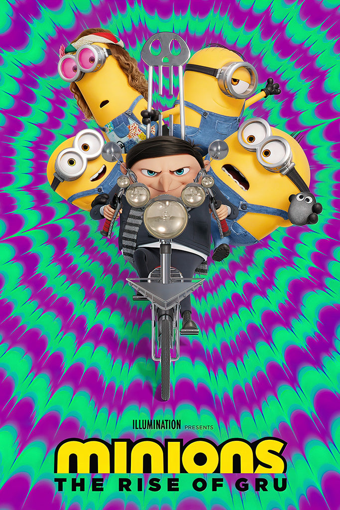 Minions The Rise of Gru Movie Film Poster