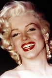 Marilyn Monroe Red Lips Smile Poster