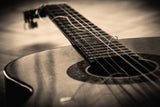 Guitar Retro Style Poster