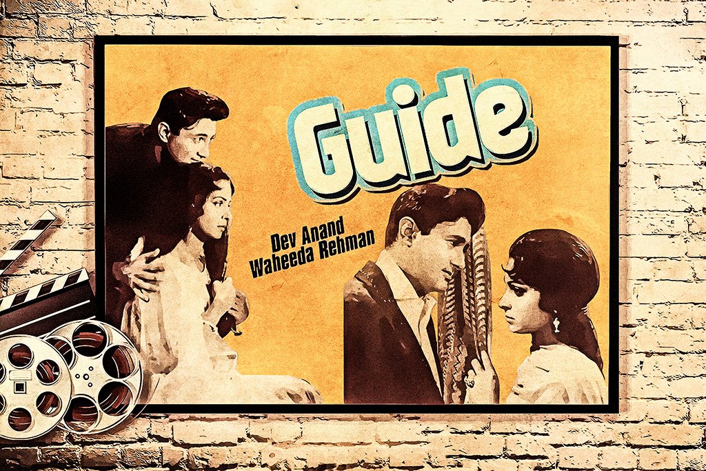 Guide Hindi Old Film Poster