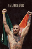 Conor McGregor Irish Flag Poster