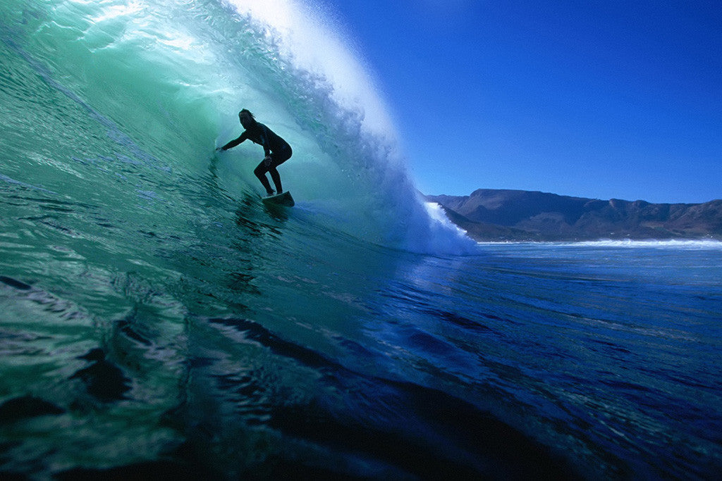 Wave Ocean Surfer Poster