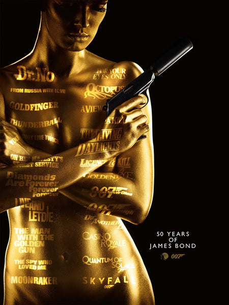 James Bond 007 50 Years Poster – My Hot Posters