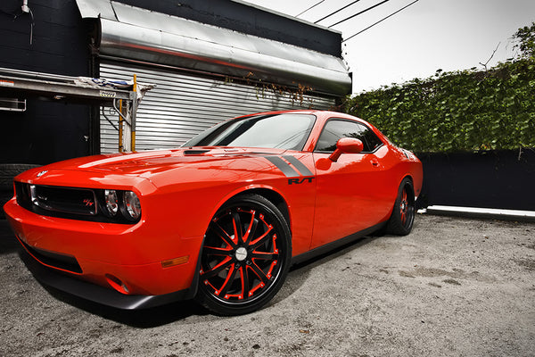 Dodge Challenger RT Car Poster