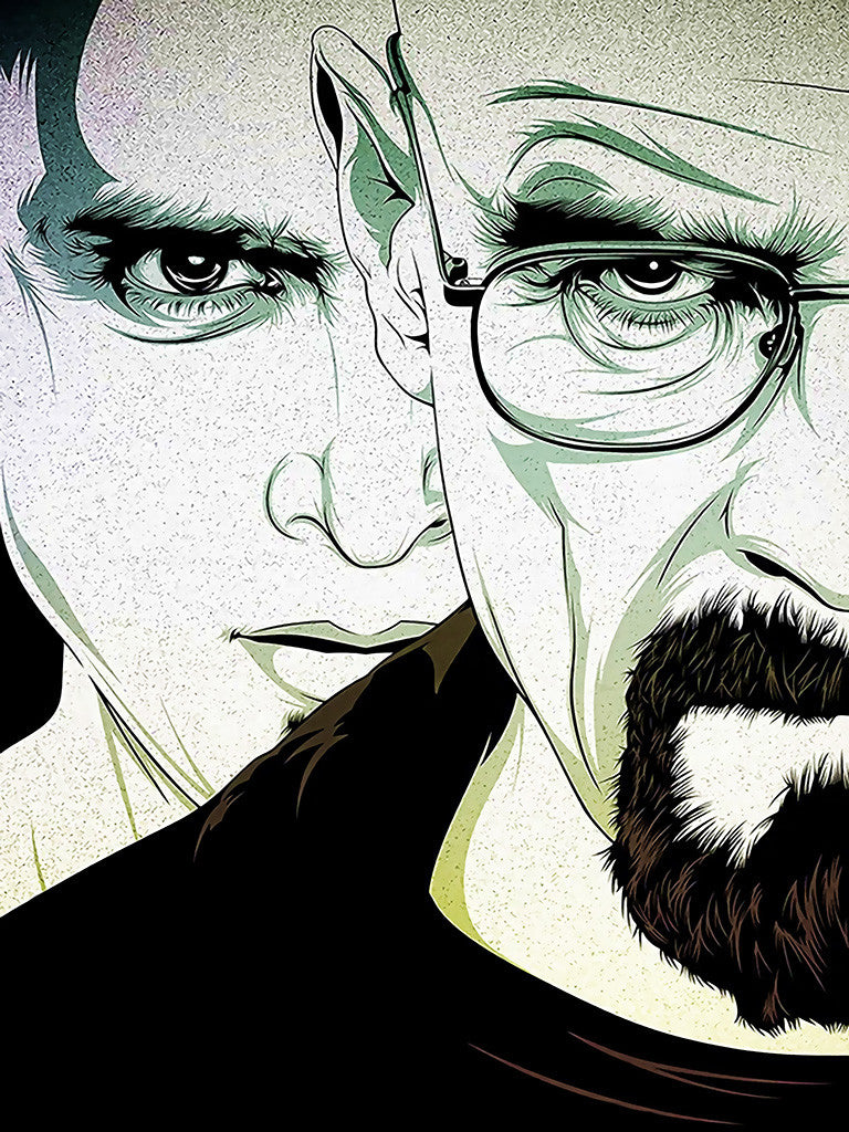 Breaking Bad Walter White Jesse Pinkman Poster