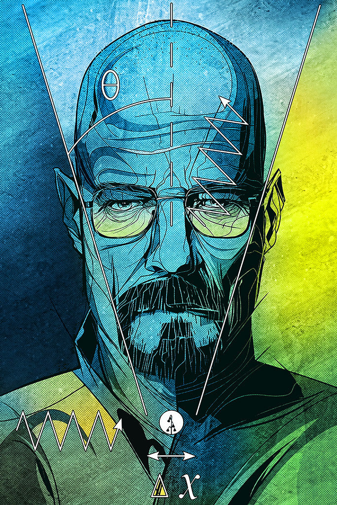 Breaking Bad Walter White Poster