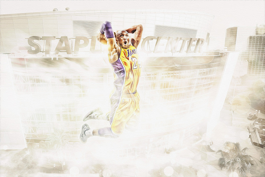 Kobe Bryant Basketball NBA Poster