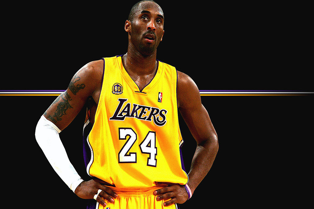 Kobe Bryant Basketball NBA Poster