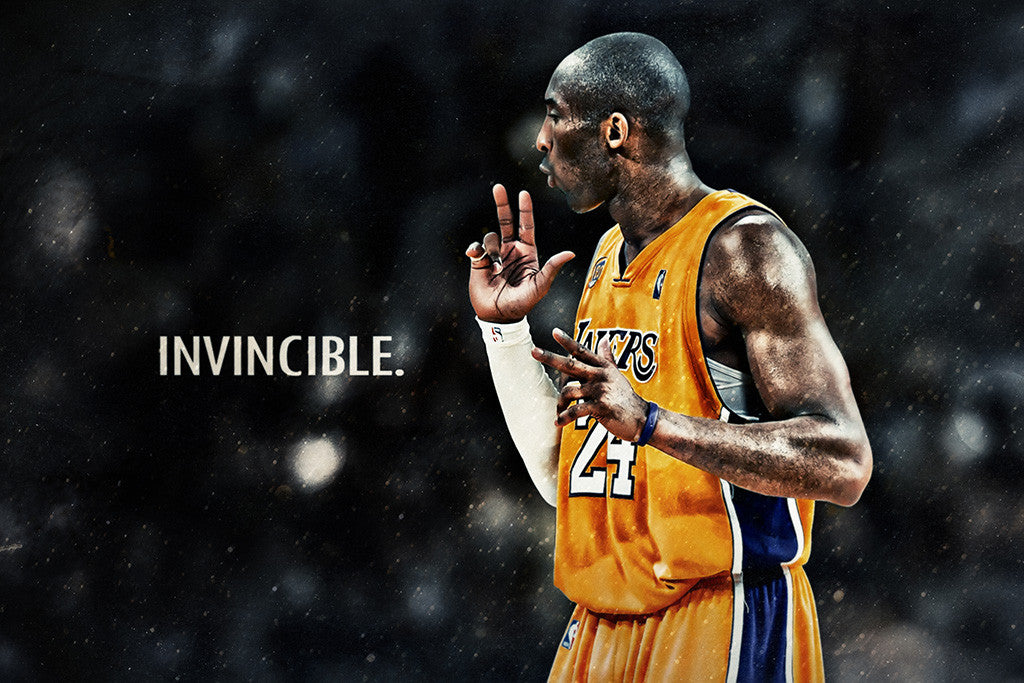 Kobe Bryant Basketball NBA Poster